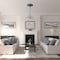 Ekena Millwork Lyon Ceiling Medallion (Fits Canopies up to 3 5/8"), Hand-Painted Pewter, 23 1/2"OD x 3 1/4"P CM23LYPES - alternate 4